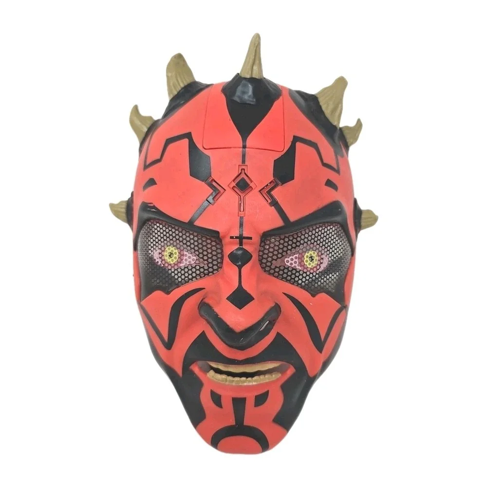 Star Wars Darth Maul Electronic Talking Face Mask Helmet 2011 Work Movie Prop H1